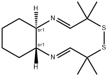 1,2,3,4,4a,12a-hexahydro-7,7,10,10-tetramethyl-7H,10H-8,9-dithia-5,12-diazabenzocyclodecene