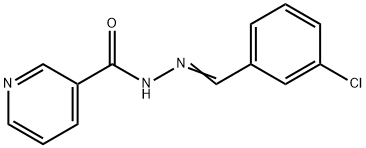 N'-[(E)-(3-chlorophenyl)methylidene]pyridine-3-carbohydrazide