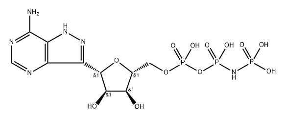 formycin A 5'-(betagamma-imido)triphosphate