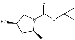 (2S,4R)-4-羟基-2-甲基-吡咯烷-1-甲酸叔丁酯