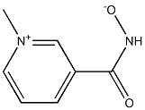 3-Hydroxycarbamoyl-1-methylpyridinium  hydroxide,  inner  salt  (6CI)