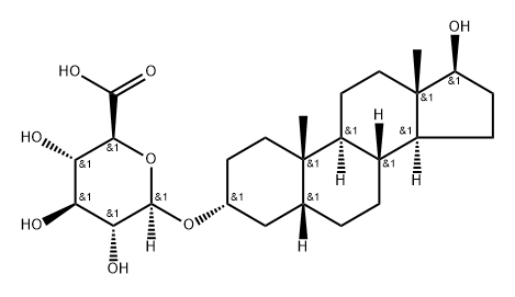 β-D-Glucopyranosiduronic acid, (3α,5β,17β)-17-hydroxyandrostan-3-yl (9CI)