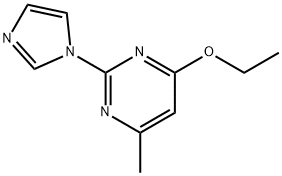 Pyrimidine, 4-ethoxy-2-(1H-imidazol-1-yl)-6-methyl- (9CI)