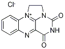 4,6-Dioxo-2,4,5,6-tetrahydro-1H-benzo[g]imidazo-[1,2,3-ij]pteridin-12-ium chloride