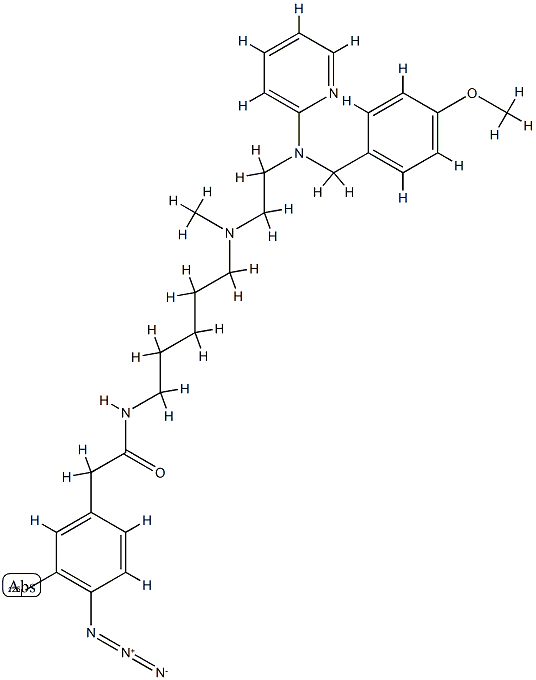 3-iodo-4-azidophenpyramine