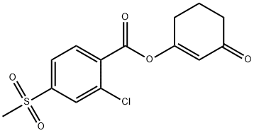2-CHLORO-4-(METHYLSULFONYL)-OXO-1-CYCLOHEXEN-1-YL BENZOIC ACID