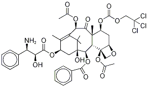 N-Debenzoyl-7-{[(2,2,2,-trichloroethyl)oxy]carbonyl}paclitaxel
