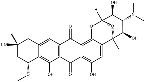 (2R)-4α-(Dimethylamino)-3,4,5,6,11,12,13,14-octahydro-3β,5β,8,10,13β-pentahydroxy-11α-methoxy-6,13-dimethyl-2α,6α-epoxy-2H-naphthaceno[1,2-b]oxocin-9,16-dione