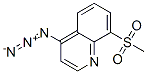 Quinoline,  4-azido-8-(methylsulfonyl)-