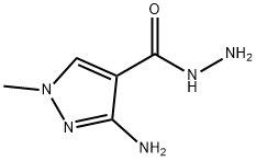 1H-Pyrazole-4-carboxylicacid,3-amino-1-methyl-,hydrazide(9CI)
