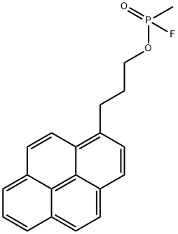 4-(1-pyrenyl)propyl methylphosphonofluoridate
