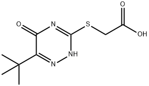 (6-TERT-BUTYL-5-HYDROXY-[1,2,4]TRIAZIN-3-YLSULFANYL)-ACETIC ACID