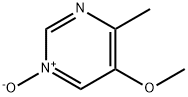 Pyrimidine, 5-methoxy-4-methyl-, 1-oxide (9CI)