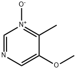 Pyrimidine, 5-methoxy-4-methyl-, 3-oxide (9CI)