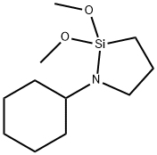 1-Aza-2-silacyclopentane, 1-cyclohexyl-2,2-dimethoxy-