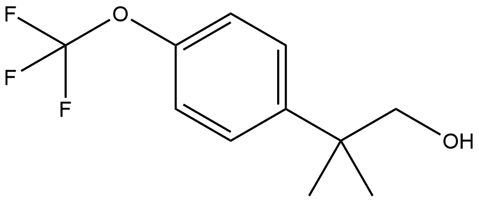 2-methyl-2-(4-(trifluoromethoxy)phenyl)propan-1-ol