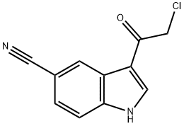 3-(2-氯乙酰基)-1H-吲哚-5-甲腈
