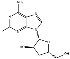2-iodo-3'-deoxyadenosine