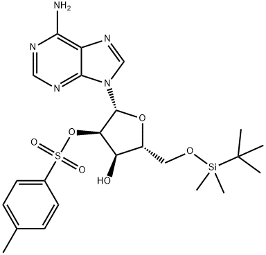 2'-O-(4-Methylphenylsulfonyl)-5'-O-(tert-butyldimethylsilyl)adenosine
