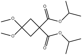 3,3-二甲氧基环丙烷-1,1-二甲酸异丙酯