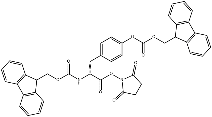 N,O-bis(fluorenylmethyloxycarbonyl)tyrosine hydroxysuccinimide ester