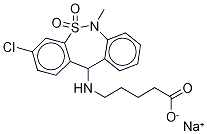 Tianeptine Metabolite MC5 Sodium Salt