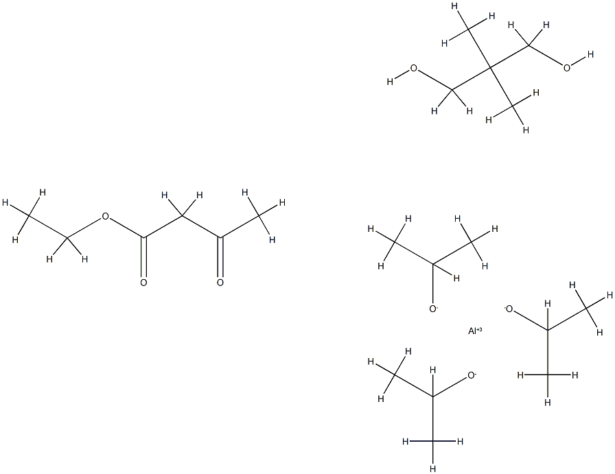 Butanoic acid, 3-oxo-, ethyl ester, polymer with 2,2-dimethyl-1,3-propanediol and 2-propanol aluminum salt