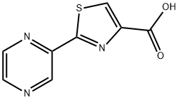 2-(吡嗪-2-基)-1,3-噻唑-4-羧酸