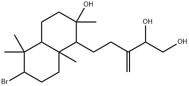 1,2-Pentanediol, 5-(6-bromodecahydro-2-hydroxy-2,5,5a,8a-tetramethyl-1 -naphthalenyl)-3-methylene-