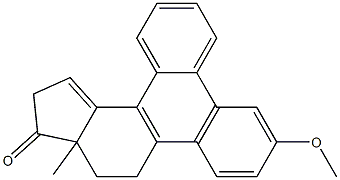 6,7-benzo-3-methoxyestra-1,3,5(10),8,14-pentaen-17-one