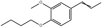 Benzene, 1-butoxy-2-methoxy-4-(1-propenyl)-