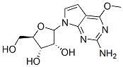 4-Methoxy-7--D-ribofuranosyl-7H-pyrrolo[2,3-d]pyrimidin-2-amine