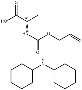 N-[(2-丙烯-1-氧基)羰基]-L-丙氨酸 N-环己基环己胺盐