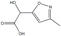 5-Isoxazoleaceticacid,-alpha--hydroxy-3-methyl-(9CI)