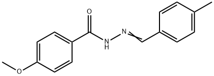 4-methoxy-N'-(4-methylbenzylidene)benzohydrazide