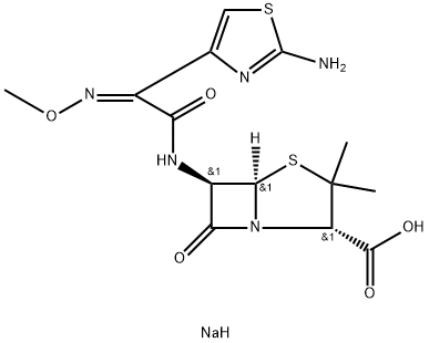 6-(2-(2-aminothiazol-4-yl)-2-methoxyiminoacetamido)penicillinate