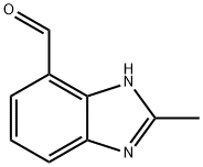 1H-Benzimidazole-4-carboxaldehyde,2-methyl-(9CI)