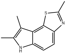 6H-Pyrrolo[2,3-g]benzothiazole,2,7,8-trimethyl-(9CI)