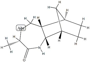 6,9-Methano-4,1-benzoxazepin-2(3H)-one,octahydro-3-methyl-,(3-alpha-,5a-bta-,6-bta-,9-bta-,9a-bta-)-(9CI)