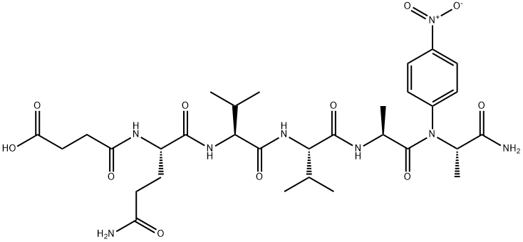 succinylglutaminyl-valyl-valyl-alanyl-alanine-4-nitroanilide