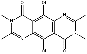 Pyrimido[4,5-g]quinazoline-4,9-dione,  3,8-dihydro-5,10-dihydroxy-2,3,7,8-tetramethyl-