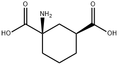 1,3-Cyclohexanedicarboxylicacid,1-amino-,(1R-trans)-(9CI)