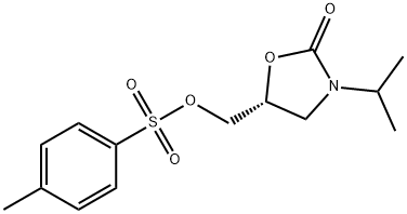 3-isopropyl-5-(4-toluenesulfonyloxymethyl)oxazolidin-2-one
