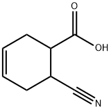 3-Cyclohexene-1-carboxylicacid,6-cyano-(9CI)