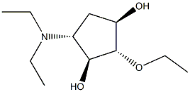 1,3-Cyclopentanediol,4-(diethylamino)-2-ethoxy-,(1alpha,2bta,3alpha,4bta)-(9CI)