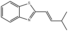 Benzothiazole, 2-(3-methyl-1-butenyl)-, (E)- (9CI)