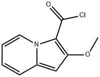 3-Indolizinecarbonyl chloride, 2-methoxy- (9CI)