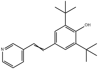 2,6-Bis(1,1-dimethylethyl)-4-(2-(3-pyridinyl)ethenyl)phenol