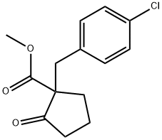 1-[(4-Chlorophenyl)Methyl]-2-oxocyclopentanecarboxylic Acid Methyl Ester