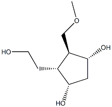1,3-Cyclopentanediol,4-(2-hydroxyethyl)-5-(methoxymethyl)-,[1R-(1-alpha-,3-alpha-,4-alpha-,5-bta-)]-(9CI)
